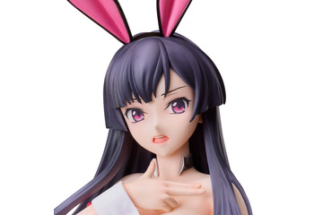 スラリ美脚に見惚れる…抜群のプロポーションも忠実再現♪「コードギアス 奪還のロゼ」皇サクヤがバニースーツ姿でフィギュア化 画像