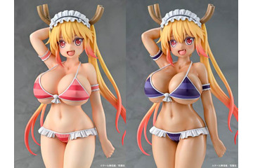 “すべすべ美白”と“テカテカ日焼け”どっちがお好き? ジト目ver.フェイスもかわいい「小林さんちのメイドラゴン」フィギュアが登場 画像