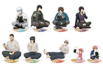 「銀魂」白夜叉＆高杉ら“攘夷四天王”がおにぎりタイムで休憩♪ “食える時に食っとかないとね” アニメイトでフェア開催 画像