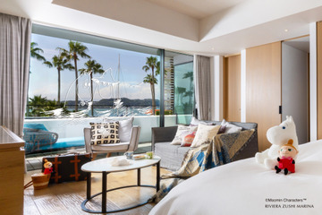 「ムーミン」とグランピングでバカンス♪ 湘南のラグジュアリーリゾート「リビエラ逗子マリーナ」コラボ 画像