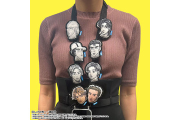 “カスぞろいだ!!”「頭文字D」拓海や高橋兄弟たちが生首グッズに!? ぷっくり可愛いアップリケのぬいピン登場 画像