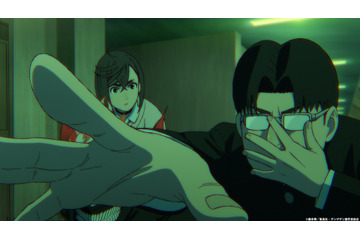 夏アニメ「ダンダダン」モモとオカルンが金の玉が出ると噂の団地に向かうが…金太が尾行してきて!? 第22話先行カット 画像