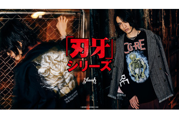 「刃牙」刃牙＆勇次郎の力強さを纏え!!! “炭酸抜きコーラ”Tシャツもおしゃれ♪ 「glamb」コラボアパレル登場 画像