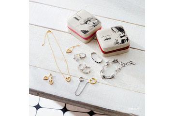 平成を代表する伝説のコミックス「NANA」2人のナナをイメージしたジュエリーコレクションが発売 画像