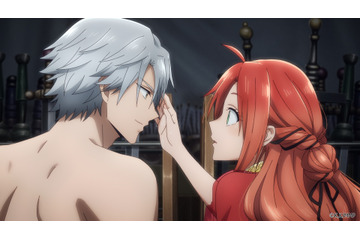 秋アニメ「悪食令嬢と狂血公爵」ガルブレイス公爵（CV.坂泰斗）に魔獣から救われたメルフィエラ（CV.中村カンナ）は…？第1話先行カット 画像