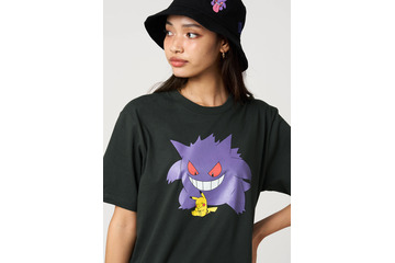 「ポケモン」ゲンガー、ミミッキュ、ヒトモシ…ゴーストタイプ集結のコラボアパレル登場！【グラニフ】 画像