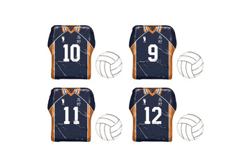 「ハイキュー!!」鳥野高校ウェア＆バレーボールのアルミ巻きチョコが登場！ヒナガラス型ケースも 画像