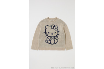 「サンリオ」ハローキティ、ニットの優しさに秋冬はほっこり♪ 「MOUSSY」コラボアパレル登場 画像