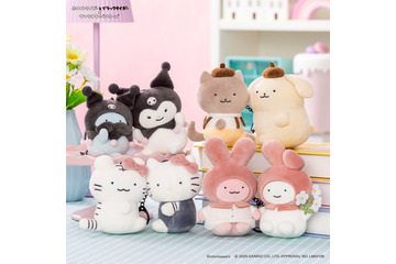 「ホワイトタイガーとブラックタイガー」とサンリオキャラがコラボ！ゆるくてシュールなグッズ満載☆ 画像