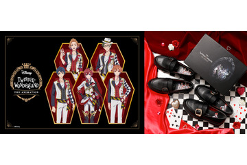 「ディズニーツイステ」リドル＆ハーツラビュル寮生モデルのローファー登場！推し活にも日常使いにも◎ 画像