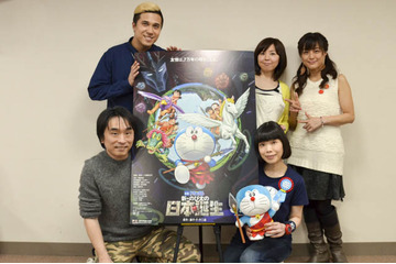「映画ドラえもん 新・のび太の日本誕生」メインキャスト5人にインタビュー 11年目を迎えた心境は？ 画像