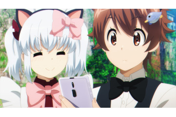 秋アニメ「終末ツーリング」廃墟の秋葉原で“執事とメイド”のコスプレで大盛り上がり♪ 第4話先行カット 画像