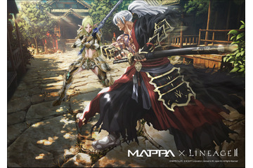 「MAPPA×リネージュ2」イラストコラボレーション！グローバルプロジェクト「SAMURAI CROW」に合わせ全世界に向け発信！【コラボ秘話インタビュー＆ラフ公開】 画像