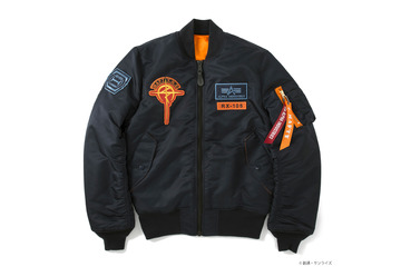 「ガンダム 閃光のハサウェイ キルケーの魔女」STRICT-G×ALPHAコラボのMA-1登場！ハサウェイのアクスタ付き 画像