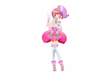 「プリパラ」新シーズン3人目の新アイドル　ラブリー系の王道の”かのん” 画像