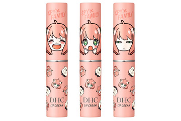 「SPY×FAMILY」アーニャのにっこり＆キラキラ＆ジト目顔がキュート！コラボデザインのDHCリップクリーム登場 画像