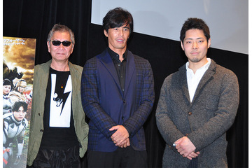 映画「テラフォーマーズ」　三池監督が伊藤英明と貴家悠を招いてトーク全開 画像