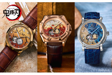 「鬼滅の刃」我妻善逸、煉獄杏寿郎、嘴平伊之助の日輪刀がカッコいい！ 腕時計・GARRACKの完売モデルが再販決定！ 画像