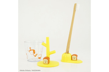 「パンどろぼう」が洗面所を笑顔に！歯ブラシスタンド、コップ＆スタンドが登場 画像