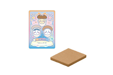 「ちいかわ」“どんこ”うさぎや、“いつも…「強さ」をありがとッ…”ハチワレも！全部集めたくなるカード付きウエハースに第2弾登場 画像