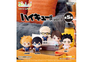 「ハイキュー!!」日向や影山が“ぷち”サイズのぬいぐるみに！いつでもどこでも一緒におでかけできる♪ 画像