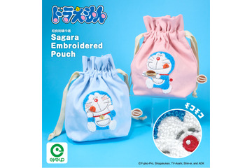 ドラえもんが、どら焼きと一緒で幸せそう♪ タケコプターなどひみつ道具を使う姿もアイテムに 画像