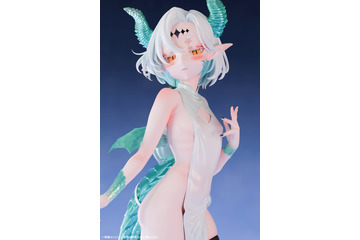 布面積ちっさ…！華奢なボディ＆露わな白肌が神秘的♪ ドラゴン娘がオリジナルフィギュア化 画像