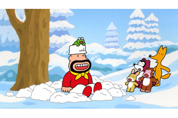 「おら実は…」明治新キャラ「アールおじさん」の正体とは!? R-1の第2弾CM公開！原画はまさかの手作業!? 画像