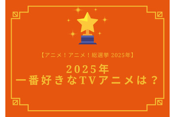 2025年一番好きなTVアニメは？【2025年アニメ！アニメ！総選挙】アンケート〆切は12月12日まで 画像