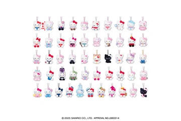 「サンリオ」キティちゃんが制服、ギャル、赤ちゃんに!? 全51種類のキティちゃんのマスコットが登場 画像