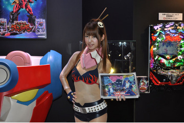 グレンラガンのヨーコもにっこり微笑む　グレンラガンやアクティヴレイドも　フィールズブースレポ 画像