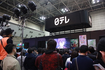 「エンドライド」「ふらいんぐうぃっち」など、日テレは新作アニメのブース内イベントで攻める 画像