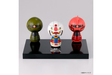 「ガンダム」×こけし―ザクの細かなデティールまで見事に再現したアイテムが登場！ 画像