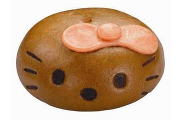 ちょっぴり小悪魔？になった「ハローキティチョコまん」120万食限定発売 画像