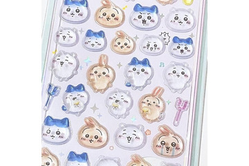 「ちいかわ」ぷっくり感がたまらない♪ ボンボンドロップシールが人気爆発中！スケジュールシールなども鉄板人気☆ 画像