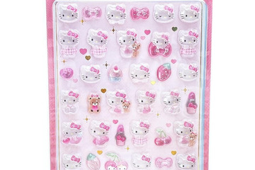 「サンリオ」キティやマイメロの“ボンボンドロップシール”もカワイイ♪「はぴだんぶい」キャラも指先サイズに☆ 画像