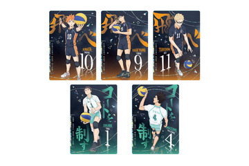 「ハイキュー!!」日向や影山、ツッキーがキラキラ☆ 豪華箔押しシールに！「ウエハース」限定描き下ろしビジュアルも 画像