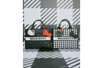 「サンリオ」キティが大人っぽおめかし☆ 大切なデートを応援するバッグやポーチ登場【VISコラボ】 画像