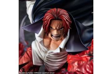 「ワンピース」赤髪のシャンクス、“神避”!!! 決定版フィギュアがプレバンで予約受付中！躍動感溢れる造形は必見 画像
