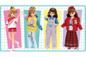 レトロかわいい爆発♪ 「リカちゃん」がセーラーズとコラボ！  セブン‐イレブン、イトーヨーカドーのくじに初登場 画像