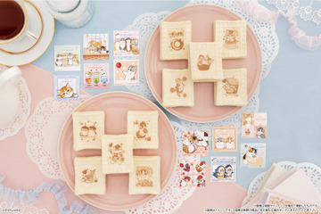 もふもふにゃんこがスイーツに！キュートな「mofusand」がプリントされたワッフルがファミマに登場♪ 画像