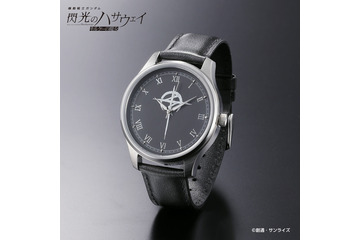 「ガンダム 閃光のハサウェイ」これでマフティーの一員に!? 文字が蓄光仕様の腕時計登場！ 裏面にはスローガンが… 画像