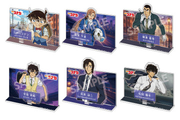「名探偵コナン」萩原千速、横溝重悟、世良真純ら6名の新作グッズ☆ TV比率の背景プレート、ショーウィンドウ風アクスタなど 画像