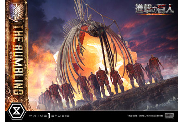 全長1m超えの圧倒的サイズ！「進撃の巨人」終末をもたらす行進“地鳴らし”がジオラマ化！物語のクライマックスをお手元で体感せよ 画像