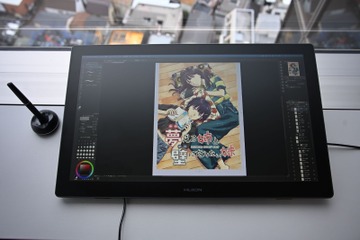 プロの現場でも十分通用する21.5インチの新型エントリー液タブ「Kamvas 22(Gen3)」―現役漫画家が実戦投入して感じた大画面の利点 画像