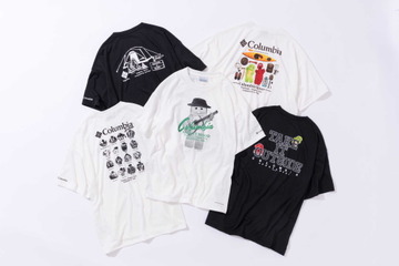 ガチャピン＆ムックがキャンプを楽しむデザインが可愛すぎる♪「ガチャピン・ムック みんなともだちの日」にちなんだコロンビアとのコラボTが登場！ 画像