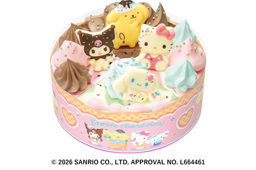 「サンリオ」ポムポムプリン、クロミらがキュートにおめかし♪「サーティワン」アイスケーキ新登場【3月6日より】 画像