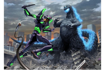 「ゴジラ対エヴァンゲリオン」新ビジュアル公開　前田真宏に続き、開田裕治も描く 画像