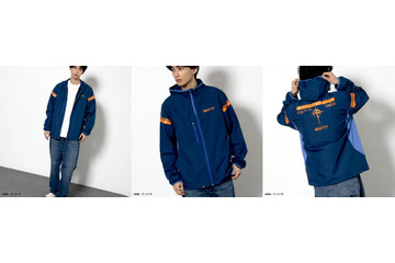 「ガンダム 閃光のハサウェイ」マフティー&Ξガンダムのリップストップジャケット登場！刺繡Tシャツと合わせた着こなしも 画像