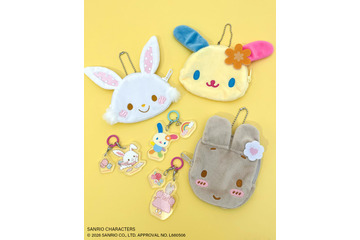 ウサハナのお顔ポーチが超キュート♪ 「サンリオ」春の“イースター”をテーマにした新作グッズがサンキューマートより登場 画像